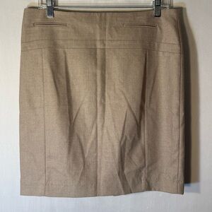 Express Tan Pencil Skirt